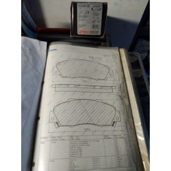 Pastiglia freno FRENDO 720500