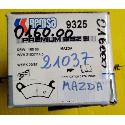 PASTIGLIE FRENO MAZDA REMSA...