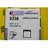 PASTIGLIE FRENO NISSAN-DATSUN  REMSA 9336