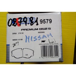 PASTIGLIE FRENO NISSAN...