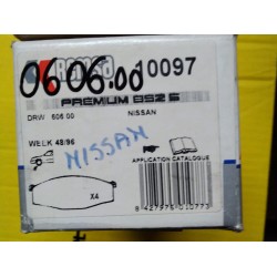 PASTIGLIE FRENO NISSAN...