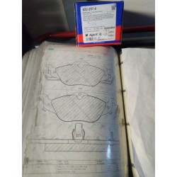 Pastiglia freno FRENDO 720504