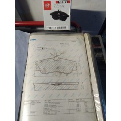 Pastiglia freno FRENDO 720507