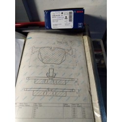 Pastiglia freno FRENDO 720509