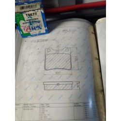 Pastiglia freno FRENDO 720510