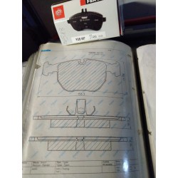 Pastiglia freno FRENDO 720518