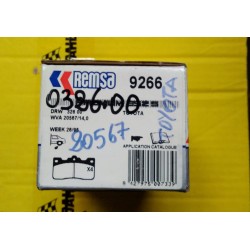 PASTIGLIE FRENO TOYOTA...