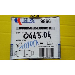 PASTIGLIE FRENO TOYOTA...