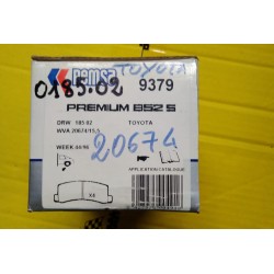 PASTIGLIE FRENO TOYOTA...