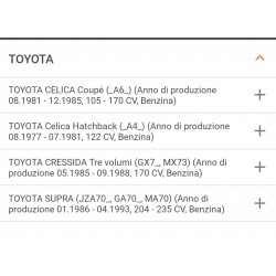PASTIGLIE FRENO TOYOTA  REMSA 9379