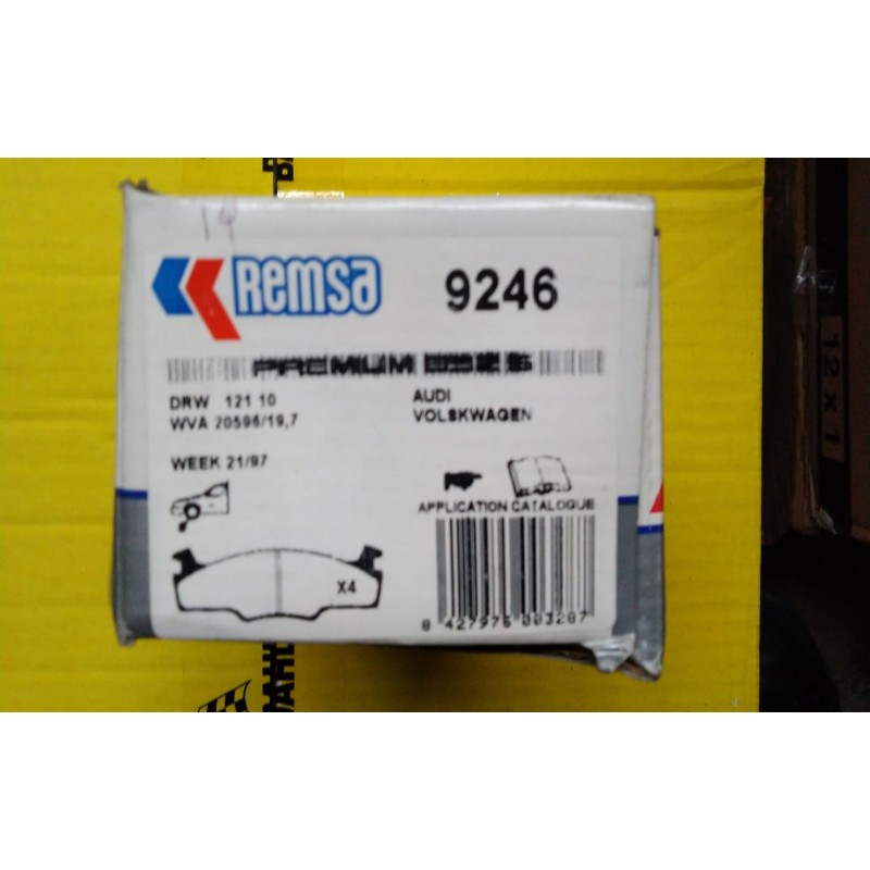 PASTIGLIE FRENO VOLKSWAGEN  REMSA 9246