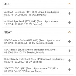 PASTIGLIE FRENO VOLKSWAGEN  REMSA 9246