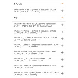 PASTIGLIE FRENO VOLKSWAGEN  REMSA 9246