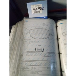 Pastiglia freno FRENDO...