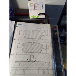 Pastiglia freno FRENDO 720523