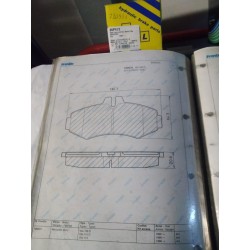 Pastiglia freno FRENDO 720531