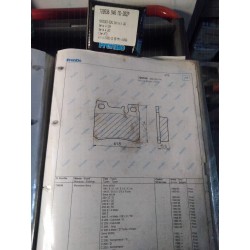 Pastiglia freno FRENDO 720536