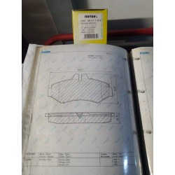 Pastiglia freno FRENDO 720562