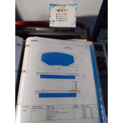 Pastiglia freno FRENDO 770007