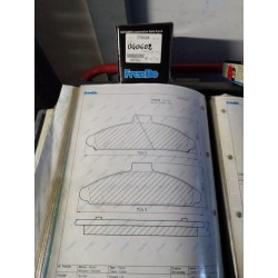 Pastiglia freno FRENDO 770336