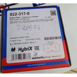 Pastiglia freno FRENDO 720574