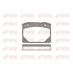 Pastiglia freno REMSA 0080.00