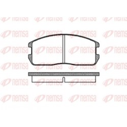 Pastiglia freno REMSA 0175.00