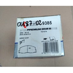 Pastiglia freno REMSA 0187.02