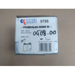 Pastiglia freno REMSA 0408.00