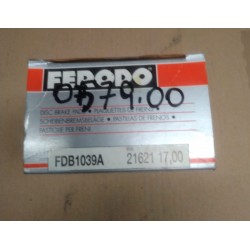 Pastiglia freno REMSA 0579.00