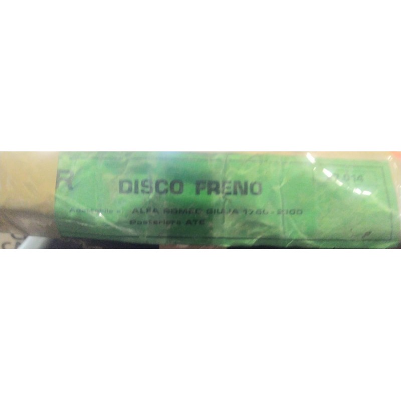 Disco Freno ALFA GIULIA - ALFA 1750 - ALFA 2000