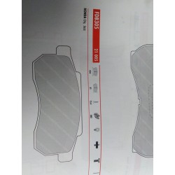 Pastiglia freno Ferodo   FDB305