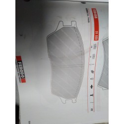Pastiglia freno Ferodo   FDB488