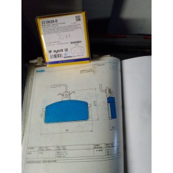 Pastiglie freno FRENDO 710211