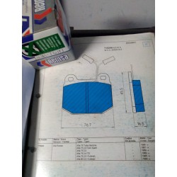 Pastiglie freno FRENDO 710244