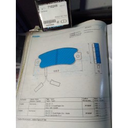 Pastiglie freno FRENDO...