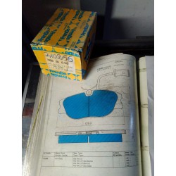 Pastiglie freno FRENDO 710256