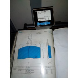 Pastiglie freno FRENDO 710258