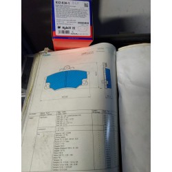 Pastiglie freno FRENDO 710261