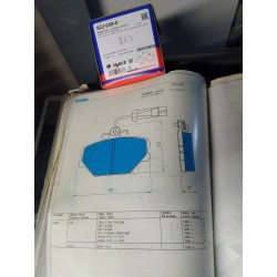 Pastiglie freno FRENDO 710263