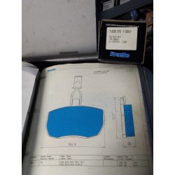 Pastiglie freno FRENDO 710265