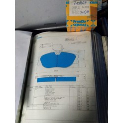 Pastiglie freno FRENDO 710267