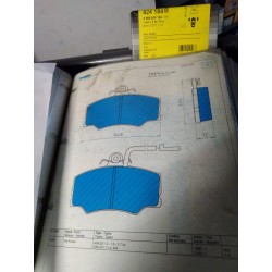 Pastiglie freno FRENDO 710274