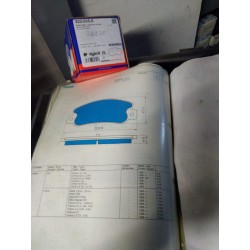 Pastiglie freno FRENDO 710275