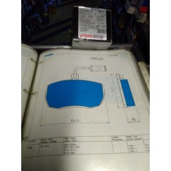 Pastiglie freno FRENDO 710282