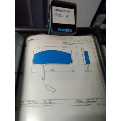 Pastiglie freno FRENDO 710286