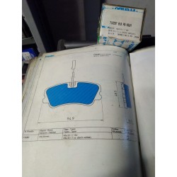 Pastiglie freno FRENDO 710287