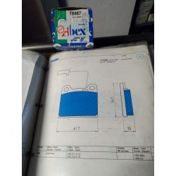 Pastiglie freno FRENDO 710288