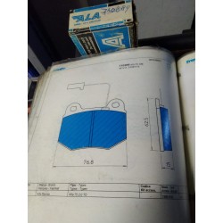 Pastiglie freno FRENDO 710289