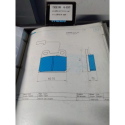 Pastiglie freno FRENDO 710292